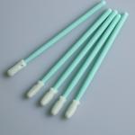 Industrial Small Round Head Lint Free Foam Swabs High Density for sale