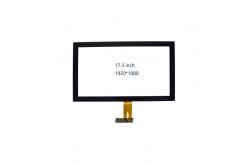 China 17.3 Inch Capacitive Touch Screen With 1920*1080 Resolution And Tempered Glass supplier