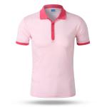 Custom Logo V Neck Polo Shirt No Pilling Kninted for sale
