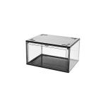Custom Clear Magnetic Acrylic Shoe Box Display Stackable for sale
