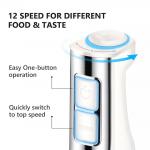 Multifunctional Hand Blender manufacturer Food Mixer 12 Speeds For Chopping Blending