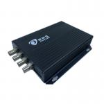 4 Port 1080P Video Over Ethernet Converter Coax Multimode Fiber Converter 12V for sale