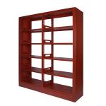 Muchn Adjustable Plate 6 layers Metal Library Bookshelves for sale