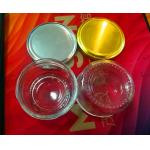 High Transparent Glass Caviar Packaging Jar 1oz 50-60gram FDA Approved