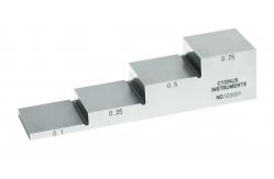 China 5 Steps Inch And Millimeter Step Wedge Reference Block For Ultrasonic Testing supplier