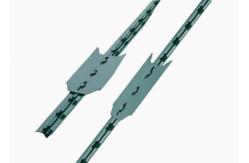 China Fence Support Steel Y Posts With Baked Enamel Painted supplier