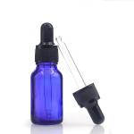 15ml Blue Glass Bottle With Dropper Bottles For Essential Oils,Lab Chemicals for sale