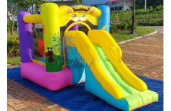 China Residential 810D Oxford Inflatable Bounce House With Slide supplier