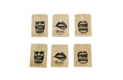 China Food Packaging Stand Up Zipper Pouch Recycled Plastic Bag  For Nuts supplier