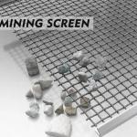 Stone Crusher Vibrating Crimped Woven Wire Mesh For Quarry Mining for sale
