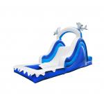 Aldult  Outdoor Rental Inflatable Large Water Slides With Bouncy for sale