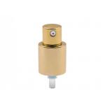 Gold Plastic Treatment Pump Non Spill Cosmetic Pump Dispenser for sale