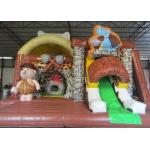 Safari park inflatable combo Stone Age inflatable combo primitive inflatable combo
