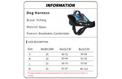 China Easy Control Pet Vest Harness Safety Buckle Handle Dog Harness supplier
