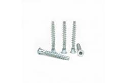 China Customized Hexagon Self-Tapping Screw Countersunk Mountain Wire  M6*40 supplier