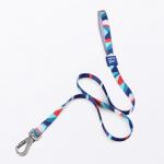 Pet Printed Harness Polyester Leash Set For Medium And Large Dogs