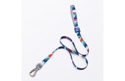 China Pet Printed Harness Polyester Leash Set For Medium And Large Dogs supplier