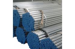 China Astm A 53 Gr B Galvanized Round Tubing Q235 Erw Steel Pipe supplier