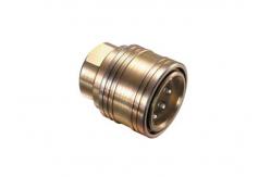 China Ball Locking Excellent Flow Capacity Brass Quick Coupler supplier