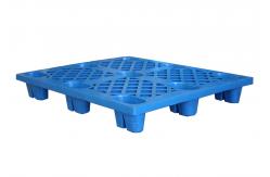 China Reusable 9 Feet Nestable Industrial Plastic Pallet HDPE Shipping Pallet Lightweight supplier