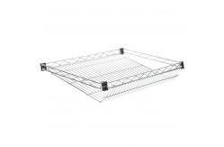 China Slanted Display Angled Metal Shelf Easier For Customer to See & Access Items supplier