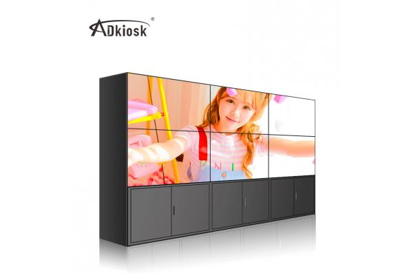 49Inch LCD Screen Wall 2x3 FHD 1920X1080 Resolution with Stand Cabinet Bracket
