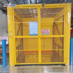 2 Ton Hydraulic Cargo Lift Elevator Warehouse Vertical Cargo Lift for sale