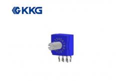 China ISO9001 Binary Coded Rotary Switch Pcb Mount With Circuit Control supplier