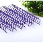 Colorful 7.9mm Metal Spiral Binding , Electroplated Metal Spiral Binding Coils for sale