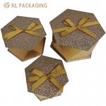 Valentine's Day Chocolate Candy Gift Boxes , Customized Special Shaped Packaging with UV Finishing and 1.5mm Thickness for sale