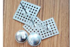 China 40x40mm Perforated Base Insulation Pins For Hvac System supplier