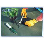 Black 40 Gram Heavy Duty Agriculture Non Woven Cover , Weed Control Cloth With UV Resistance for sale