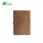 Embossed Logo Ring Binder Organizer Customized Size Magnetic Flap Opening