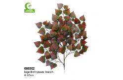 China Fire Retardant 60cm Height Artificial Tree Branches , Artificial Birch Leaves Silk supplier