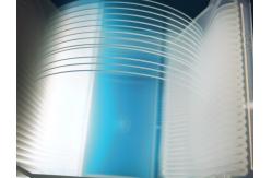 China Al2O3 6 Inch Sapphire Window Substrates Wafer DSP Notch High Precision supplier