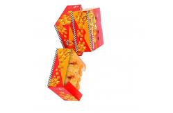 China Custom Logo Fried Chicken Boxes | Kraft Takeaway Packaging supplier