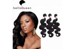 China No Tangle No Shedding Body Wave Natural Black 6A Remy Hair Weft supplier