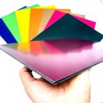 B1 Fireproof PVDF Aluminum Composite Panel For Shop Door Decorations for sale