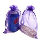 Christmas Promotional Drawstring Bag Personalized Organza Drawstring Pouches for sale