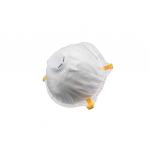 White FFP1V Anti Dust Face Mask , Disposable Non Woven Face Mask For Food Processing for sale