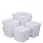 Recycled Plastic Lid for 8L Square Cement Bucket Good Toughness and Multifunctional for sale