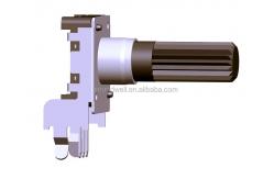 China EC121102X2A-VA1 12mm EC12 Rotary Encoder With Insulated Shaft supplier