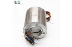 China SS IP68 10A 24 Signals 100RPM 122mm Through Hole Slip Ring supplier