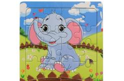 China Custom Print Jigsaw Puzzle , Children's Animal Paper Jigsaw Puzzle Piece supplier