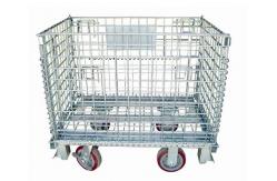 China Durable Mesh 50 x 50 Folding Wire Container 48x40x42 Loading 600 kg supplier