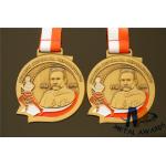 Customised 3D Mold Relief Soft Enamel Medals Personlized Shape 60*3MM for sale
