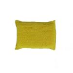 Green Dishwashing 3cm Sponge Microfiber Cleaning Cloth Reusable For Kitchen