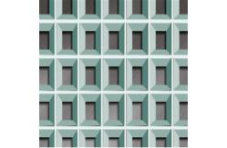 China Sound Absorption Aluminum Grid Ceiling Pyramid Open Cell Ceiling System supplier
