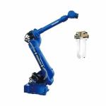 YASKAWA GP180-120 Industrial Robotic Arm 6 Axis 120kg Payload For Material Handling Robot With Schunk Gripper for sale