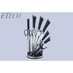 ETECO Kitchen Knife 3.5'' 5'' 7'' 8'' Chef 7CR17 440C Stainless Steel Non Stick Blade for sale